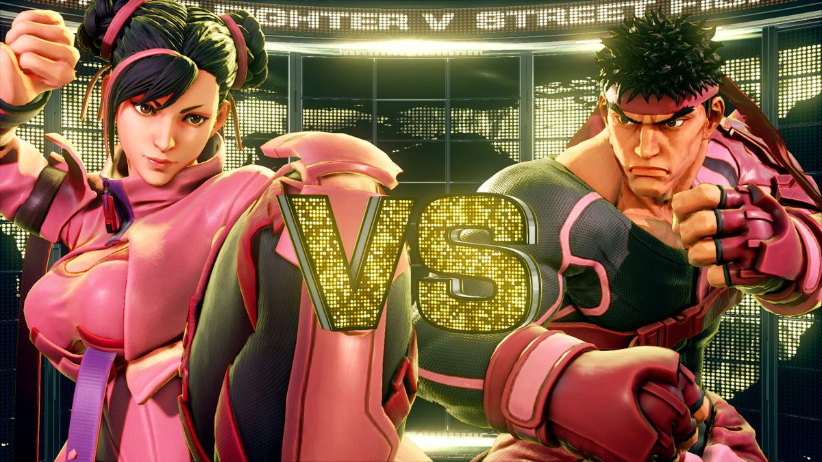 Round One: Street Fighter's Ryu and Chun-Li Square Off in Fortnite