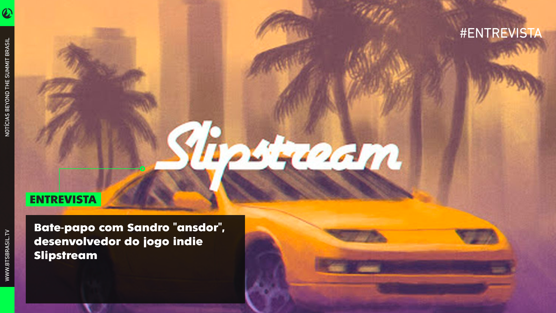Slipstream: e se Sonic fosse um jogo de corrida retrô ?